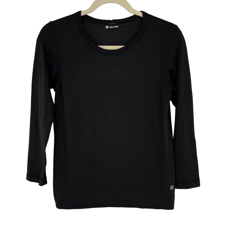 Lululemon Swiftly Tech Long Sleeve Black Size Small